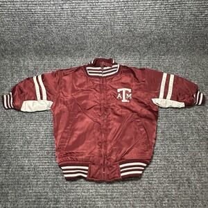 Vintage Kids Athletic Texas A&M Puffer Jacket Size 12M Collegiate Y2K Aggies